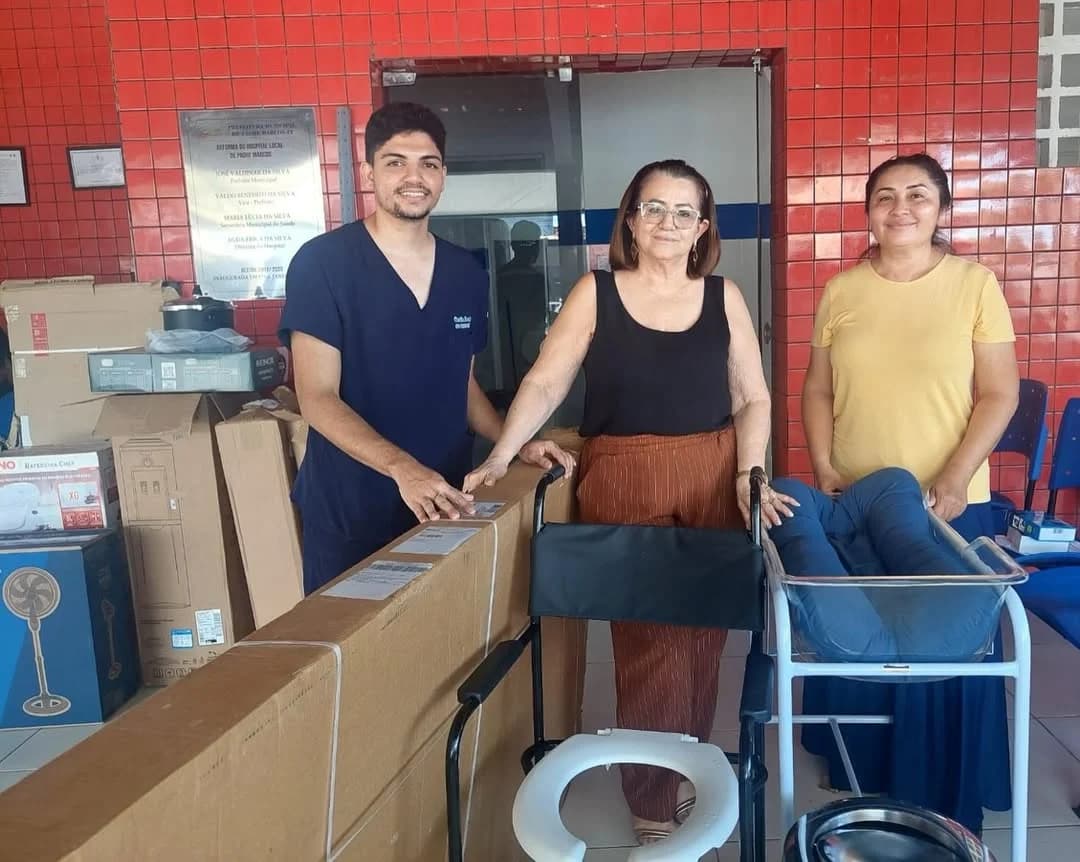Secretaria de Saúde entrega equipamentos ao Hospital de Padre Marcos e amplia estrutura de atendimento