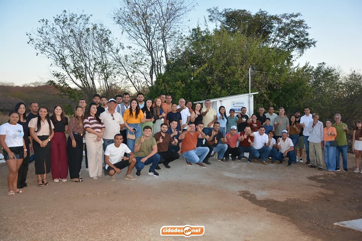 Prefeitura de Padre Marcos entrega poço tubular e garante mais qualidade de vida para famílias da zona rural