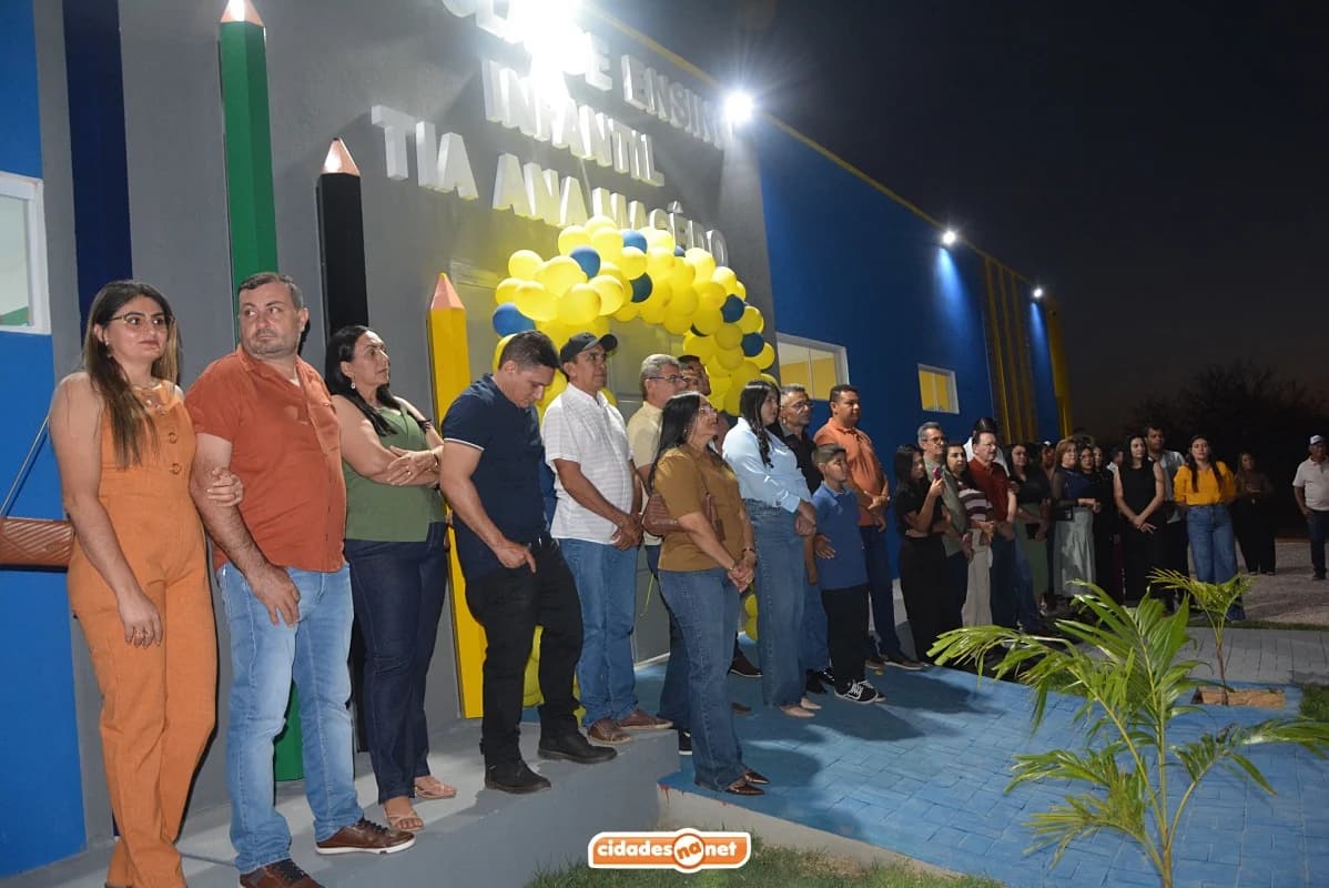 Padre Marcos inaugura moderna escola no povoado Canto Alegre e fortalece a educação infantil na zona rural
