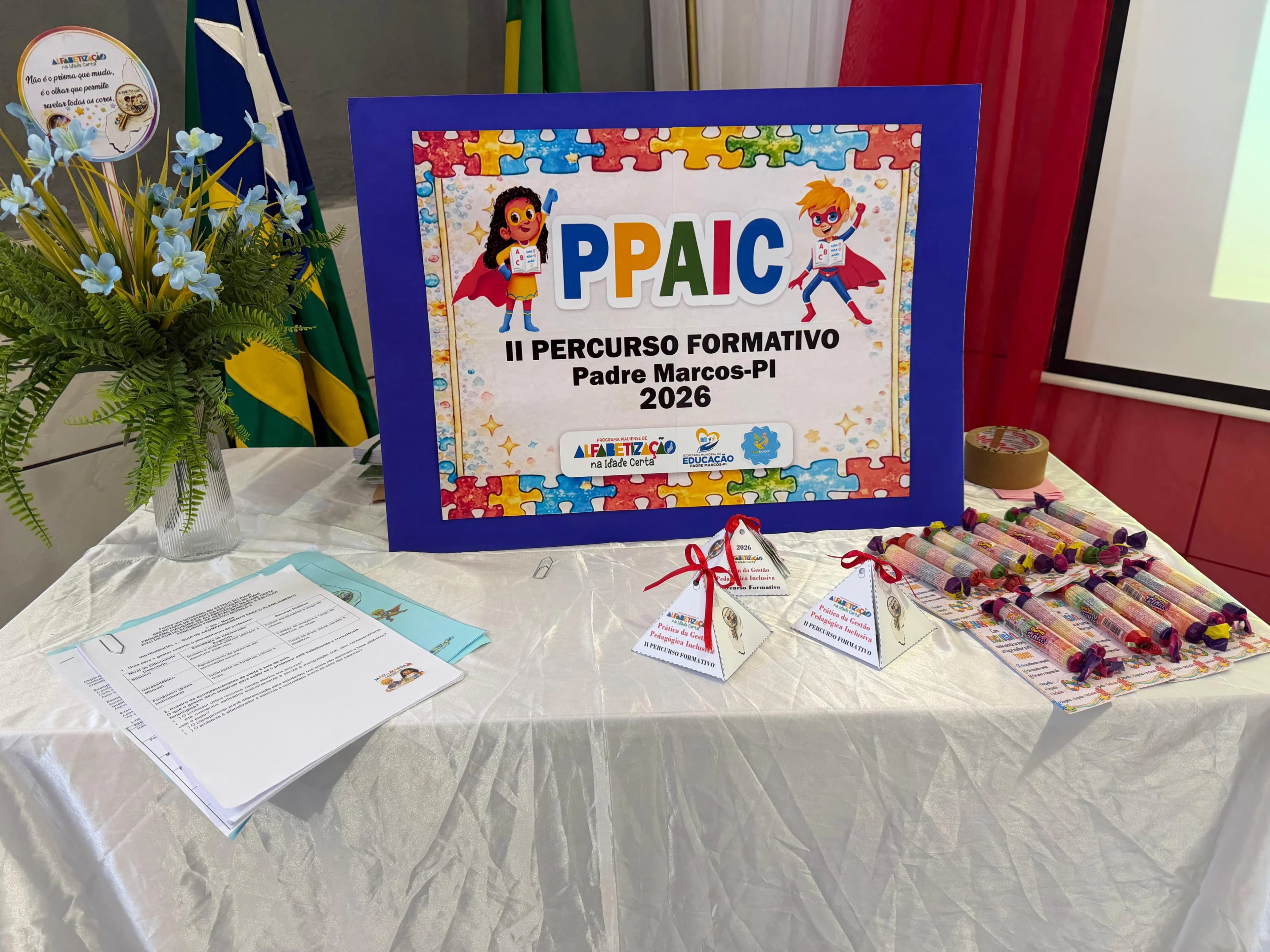 Educação de Padre Marcos realiza II Percurso Formativo do PPAIC com foco no fortalecimento da aprendizagem e das práticas pedagógicas